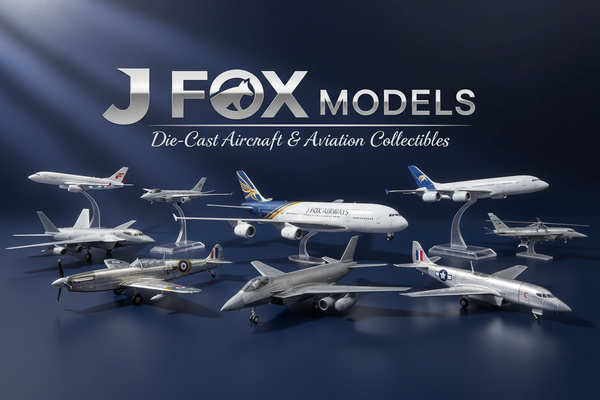 J Fox Models Die-Cast Aircraft & Aviation Collectibles | Castle Collectables