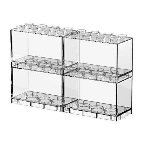 T-BRICK 10 (4-IN-1) DIMENSIONS 100mm (W) X 50mm (L) X 67.2mm (H) - Internal Dimension (mm) 92(W) x 44(L) x 50(H)
