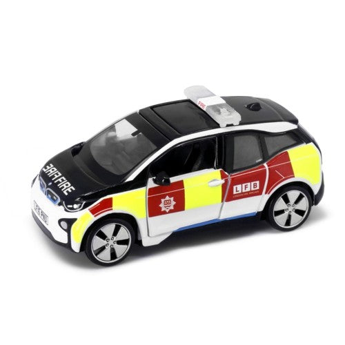 1/64 Uk13 Bmw I3 Uk London Fire Department Patrol Car