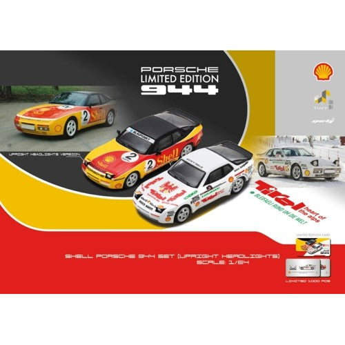 1/64 Porsche 944 Turbo Cup Shell Combo No.2 And Adler Von Tirol Upright Headlights Sparky (Sparky X Tiny X Shell)