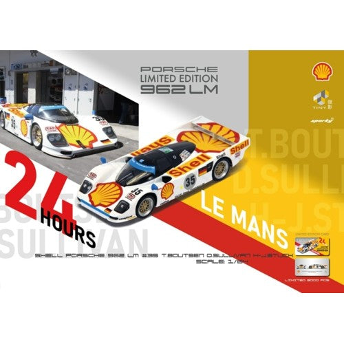 1/64 Porsche 962 Lm 3Rd Le Mans T.Boutsen/D.Sullivan/H-J.Stuck Shell 1994 No.35 (Sparky X Tiny X Shell)