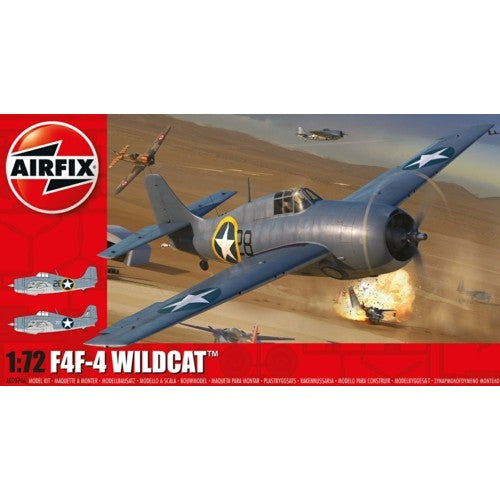 1/72 Grumman F4F-4 Wildcat (Plastic Kit)