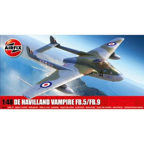 1/48 De Havilland Vampire Fb.5/Fb.9 (Plastic Kit)