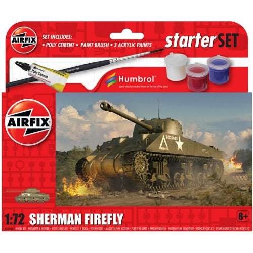 1/72 Small Beginners Set Sherman Firefly (Plastic Kit)