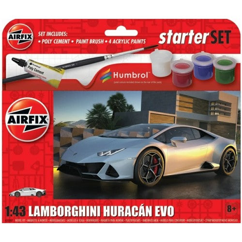Starter Set - 1/43 Lamborghini Huracan (Plastic Kit)
