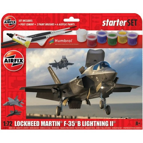 Starter Set - 1/72 Lockheed Martin F-35B Lightning Ii (Plastic Kit)