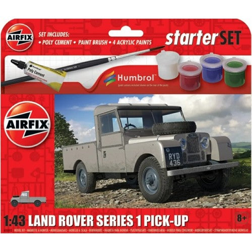 Starter Set - 1/43 Land Rover Series 1 (Plastic Kit)