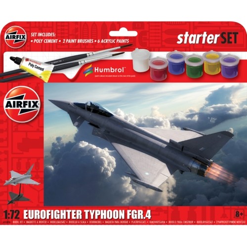 1/72 Starter Set - Eurofighter Typhoon Fgr.4 (Plastic Kit)