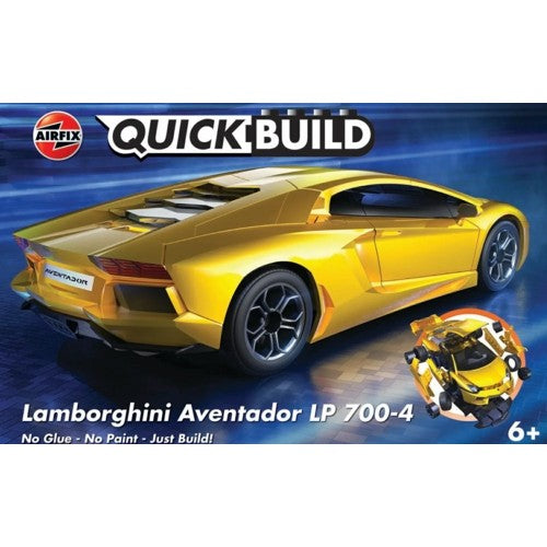 Quickbuild Lamborghini Aventador - Yellow