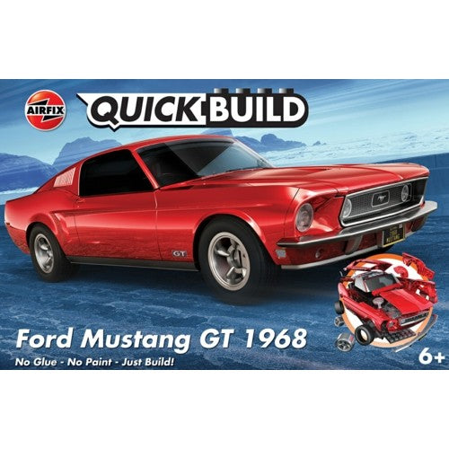 Quickbuild Ford Mustang Gt 1968 (Plastic Kit)