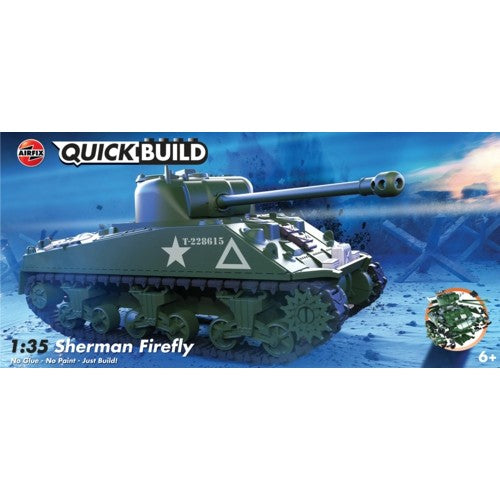 Quickbuild Sherman Firefly (Plastic Kit)