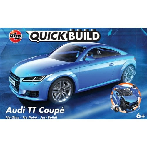 Quickbuild Audi Tt Coupe - Blue (Plastic Kit)