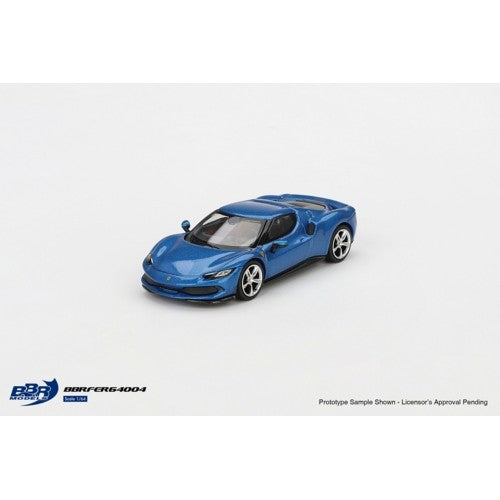 1/64 Ferrari 296 Gtb Blu Corsa