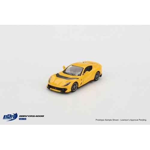 1/64 Ferrari 812 Competizione Giallo Modena