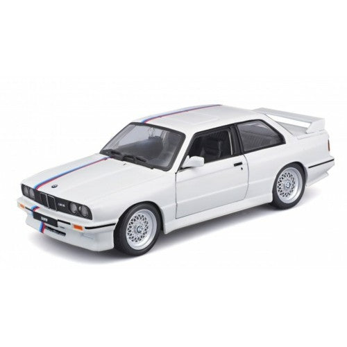 1/24 Bmw M3 (E30) 1988 White/Blue/Red
