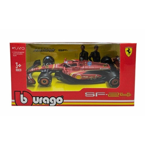 1/43 Ferrari F1 Sf-24 No.16 Winner Italy Monza Gp 2024 Charles Leclerc Card Box