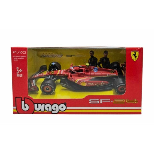 1/43 Ferrari F1 Sf-24 No.55 4Th Italy Monza Gp 2024 Carlos Sainz Card Box