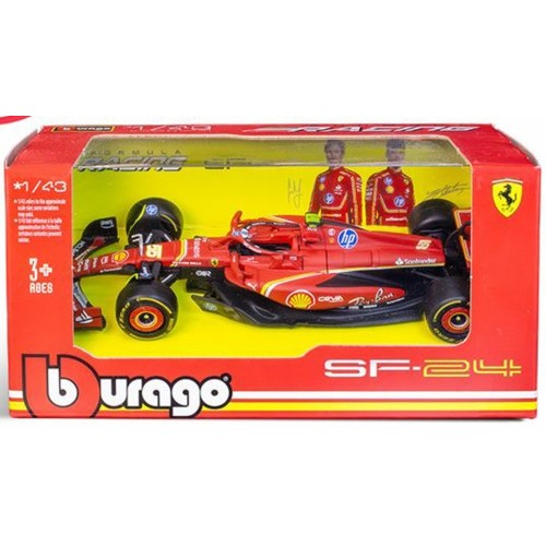 1/43 Ferrari Sf-24 F1 No.55 2024 Carlos Sainz - With Card Box