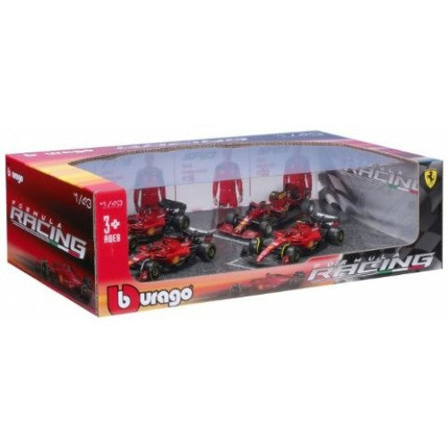 1/43 Ferrari Racing F1 Set Sf-23 No.16/Sf-23 No.55 Monza/F1-75 No.16 75Th Anniversary/F1-75 No.55