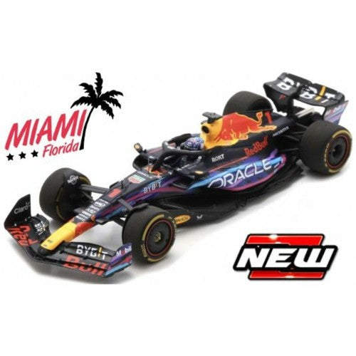 1/43 Red Bull Racing Rb19 No.1 Max Verstappen Winner Miami Gp 2023