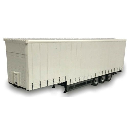 1/50 Stepped Curtain Side In White