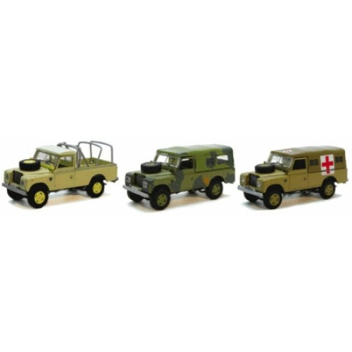 1/72 Land Rover 3 Piece Set