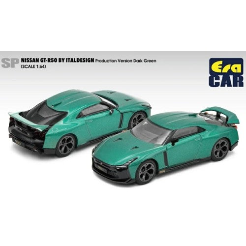 1/64 Sp Nissan Gt-R50 By Italdesign - Production Version Dark Green