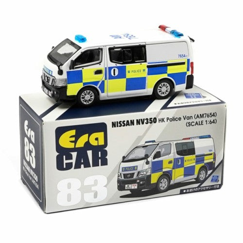 1/64 83 Nissan Nv 350 Hk Police Van (Am7654)