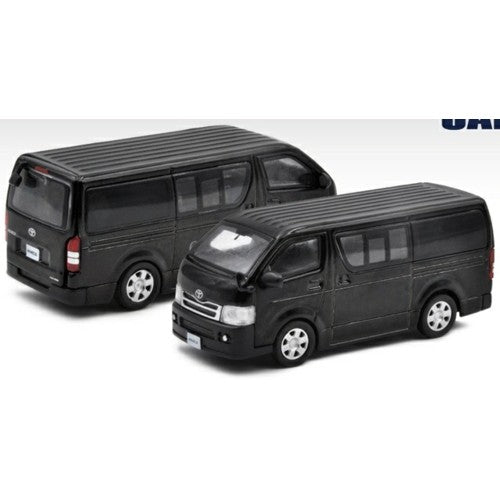 1/64 Toyota Hiace Black Van
