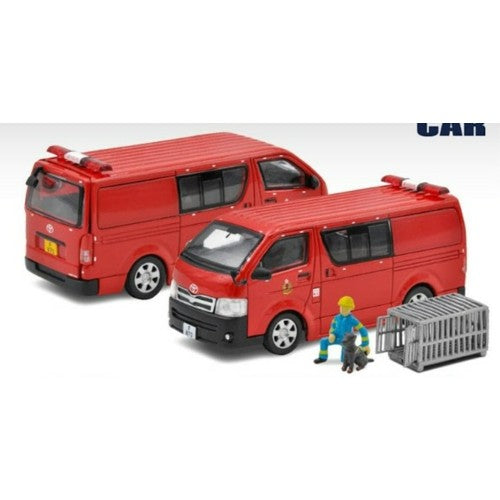 1/64 82 Toyota Hiace Hk Fire Van (F870)