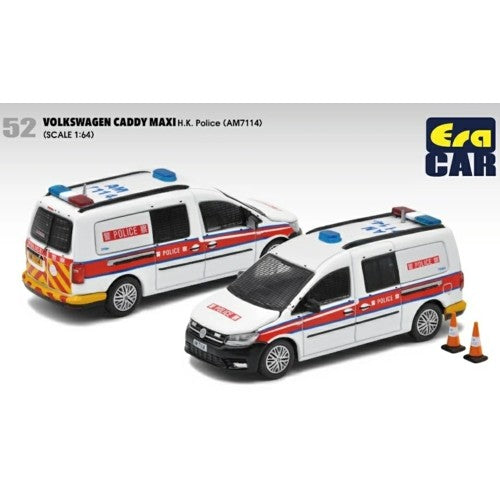 1/64 52 Volkswagen Caddy Maxi - H.K. Police (Am7114)
