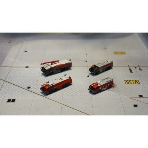 1/400 Airport Fire Truck Set New Toolings