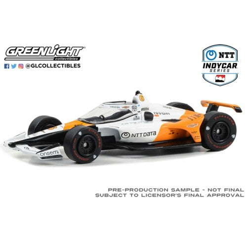 1/64 2023 Ntt Indycar Series - No.6 Felix Rosenqvist/Arrow Mclaren, Ntt Data, Onsemi (Arrow Mclren 60Th Anniversary Triple Crown Accolade Indianapolis 500 Livery)