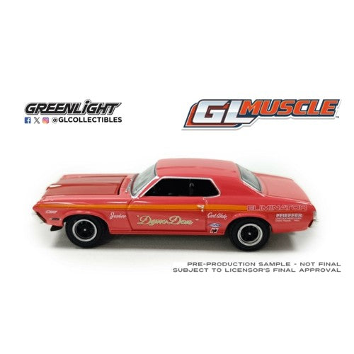1/64 Gl Muscle Series 30 - Mercury Cougar Eliminator 1969 - Dyno Dan