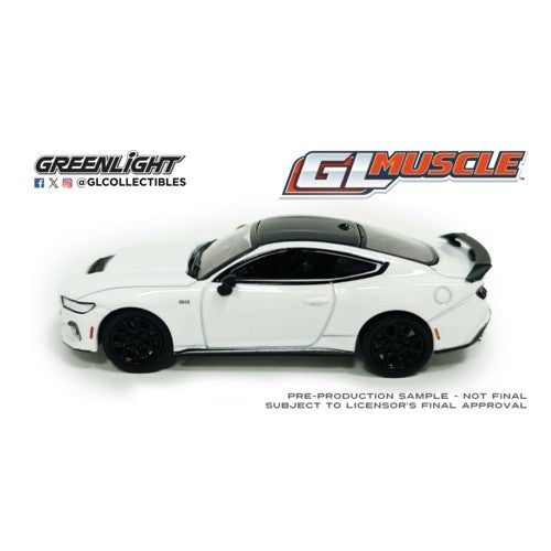 1/64 Gl Muscle Series 30 - Ford Mustang 2024 - Oxford White