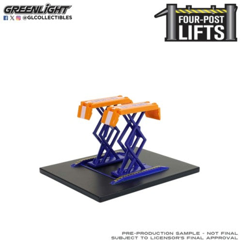 1/64 Auto Body Shop - Automotive Double Scissor Lifts Series 2 - Union 76
