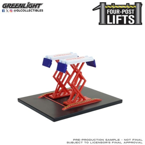 1/64 Auto Body Shop - Automotive Double Scissor Lifts Series 2 - Chevron