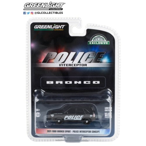 1/64 2021 Ford Bronco Sport Police Interceptor Concept (Hobby Exclusive)
