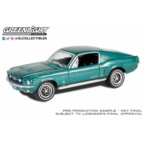 1/64 1967 Ford Mustang Gt Fastback High Country Special - Timberline Green