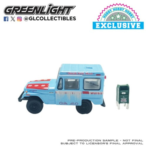 1/64 Christmas 2025 Series - Limited Edition - Jeep Dj-5 1974 - U.S Mail Truck With Mailbox Accessory (Hobby Exclusive)