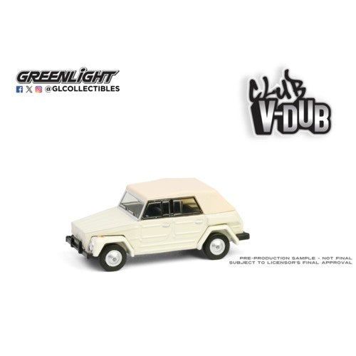 1/64 Club Vee-Dub Series 20 - 1973 Volkswagen Type 181 - The Thing - Beige With Tan Soft Top