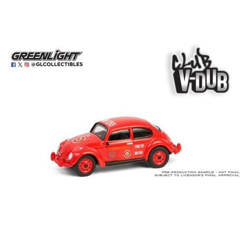 1/64 Club Vee-Dub Series 20 - Volkswagen Classic Beetle - Corpo De Bombeiros Da Policia Militar Soli