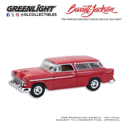 1/64 Barrett-Jackson Series 16 - 1955 Chevrolet Nomad Custom Wagon (Palm Beach 2022)