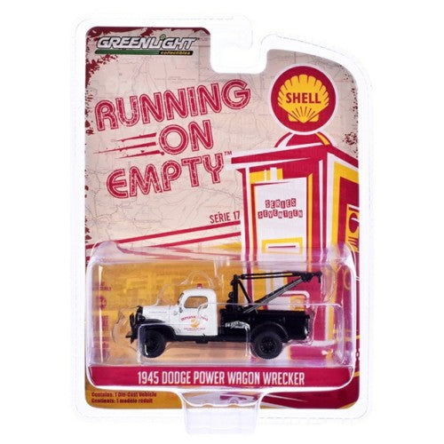 1/64 Running On Empty Series 17 - 1945 Dodge Power Wagon Wrecker - Shell Oil