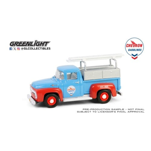 1/64 Chevron Special Edition Series 1 - 1956 Ford F-100 With Tool Boxes And Ladders