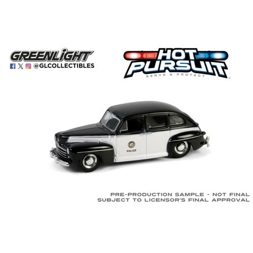 1/64 Hot Pursuit Series 46 - 1947 Ford Fordor - Los Angeles Police Department (Lapd)