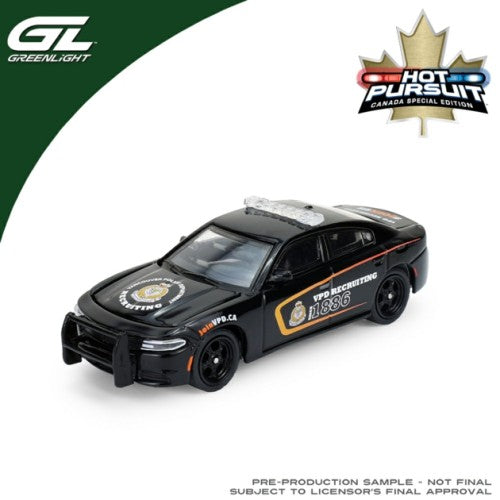 1/64 Hot Pursuit - Canada Special Edition - Dodge Charger 2018 - Vancouver Recruitment