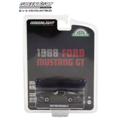 1/64 1968 Ford Mustang Gt Fastback - Highland Green (Hobby Exclusive)