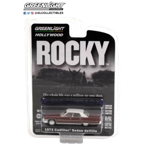 1/64 Hollywood Series 35 Rocky (1976) 1973 Cadillac Sedan Deville