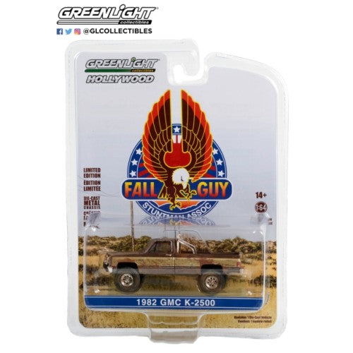 1/64 Hollywood Special Edition Fall Guy Stuntman - 1982 Gmc K-2500 Sierra Grande Wideside (Dirty Version)